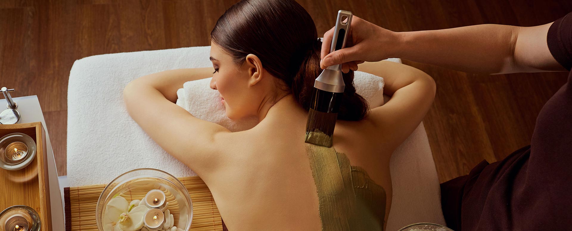 Luxury spa treatment, Body scrub at Haritha Villas & Spa, Hikkaduwa